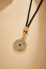 Zennava Auspicious Eight Treasures Pendant Authentic Tibetan Inspired Handcrafted | Sterling Silver | Auspiciousness & Prosperity-Zennava