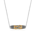 Zennava Tiger Fang Pendant Authentic Tibetan Inspired Handcrafted | Sterling Silver & Gold Plated | Courage & Strength-Zennava