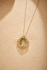 Zennava Thousand-Armed Avalokiteshvara Pendant Authentic Tibetan Inspired Handcrafted | Sterling Silver & Gold Plated | Mercy & Protection-Zennava