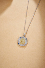 Zennava Zha Ki Lhamo Pendant Authentic Tibetan Inspired Handcrafted | Sterling Silver & Gold Plated | Power & Protection-Zennava