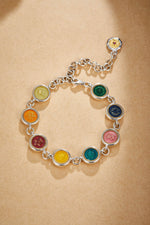 Zennava Auspicious Eight Treasures Bracelet Authentic Tibetan Inspired Handcrafted | Sterling Silver | Auspiciousness & Prosperity-Zennava