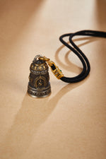 Zennava Vajrabhairava Bell Pendant Authentic Tibetan Inspired Handcrafted | Copper | Blessings & Protection-Zennava