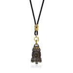 Zennava Vajrabhairava Bell Pendant Authentic Tibetan Inspired Handcrafted | Copper | Blessings & Protection-Zennava