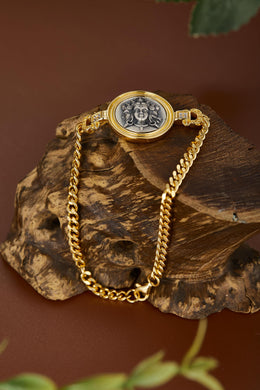 Zennava Marici Bracelet Authentic Tibetan Inspired Handcrafted | Sterling Silver & Gold Plated | Blessings & Protection-Zennava