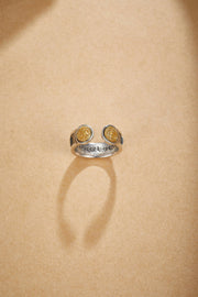 Zennava Zodiac Horse Ring Authentic Tibetan Inspired Handcrafted | Sterling Silve & Gold Platedr | Strength & Spirit-Zennava
