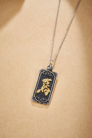 Zennava Chinese Zodiac Horse Pendant Authentic Tibetan Inspired Handcrafted | Sterling Silver | Strength & Spirit-Zennava