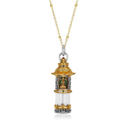 Zennava Medicine Buddha Pendant Authentic Tibetan Inspired Handcrafted | Sterling Silver & Gold Plated | Healing & Health-Zennava